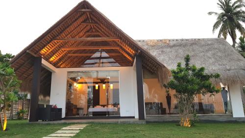 trädgård, Blue Whale Resort & Kite Surfing in Kalpitiya