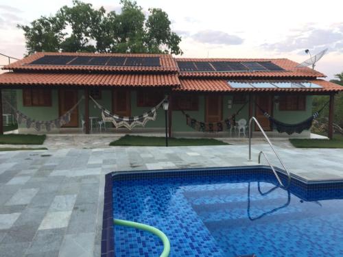 Balcony/terrace, Estancia Maria in Pirenopolis