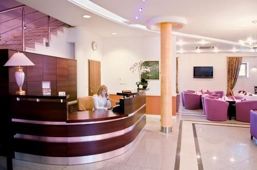 Фойє, Hotel Dworek*** in Скерневіце