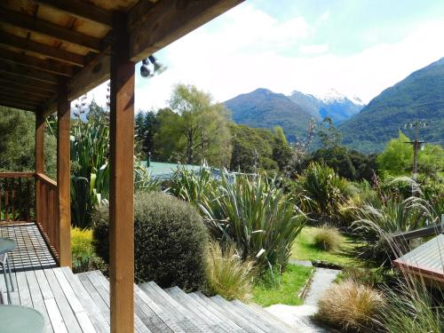 Kilátás, Mountainview Makarora Accommodation in Makarora