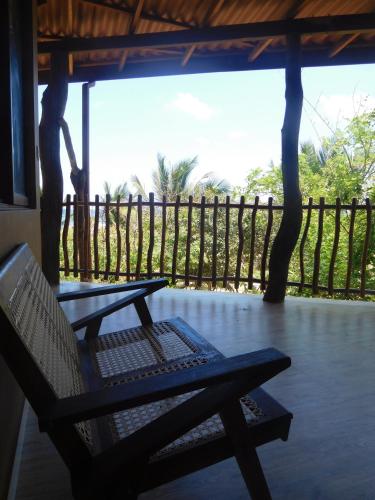 Balcony/terrace, Light House Beach Hut in Komari