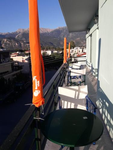 ระเบียง/ชานเรือน, Hellas Palace Rooms CENTER in สปาร์ติ