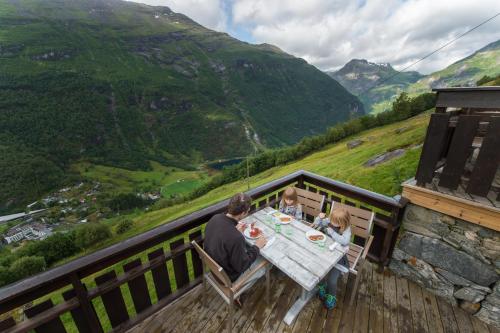 Restaurant, Westeras Gard in Geiranger