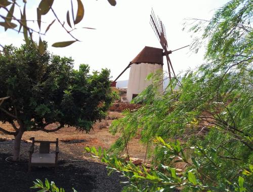 Encantadora casita con molino y piscina