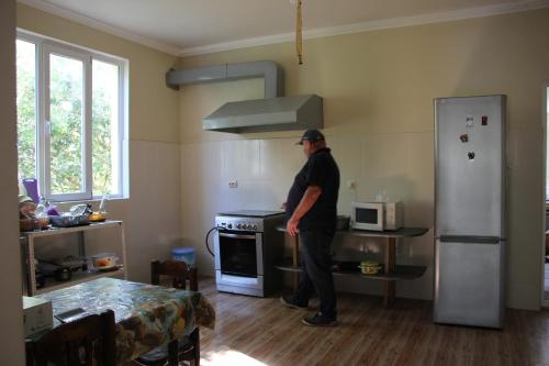 Küche, Guesthouse Mirabela in Shekvetili