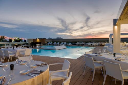 Étterem, Le Dune Suite Hotel in Porto Cesareo