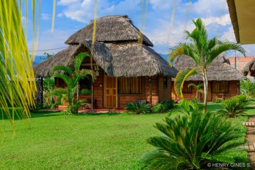 Dārzs, Bungalows El Palmiche in Satipo