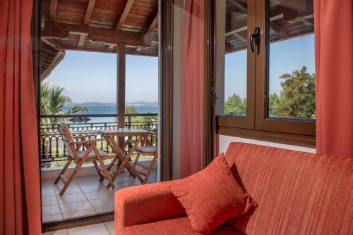Balkon/Terrasse, Pyrgos Hotel in Chalkidiki
