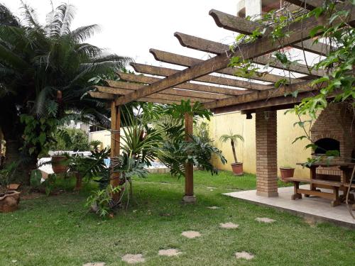 Garden, Pousada Hostel Brazil Backpackers in Balneario Cidade Atlantica
