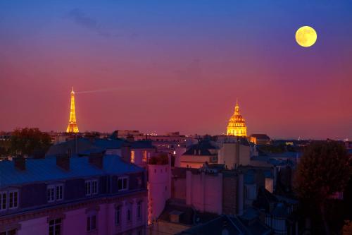 Eiffel Tower view + terrace Saint Germain des Pres - Location saisonnière - Paris