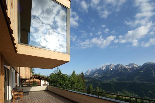 Balcony/terrace, Chalet Alm Planai in Fastenberg