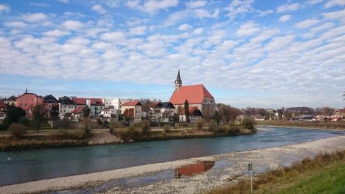 Ferienwohnung an der idyllischen Salzachschleife Nähe Salzburg