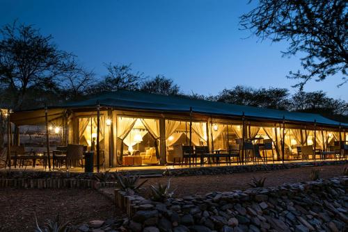 Exterior view, Ole Serai Luxury Camp in Serengeti