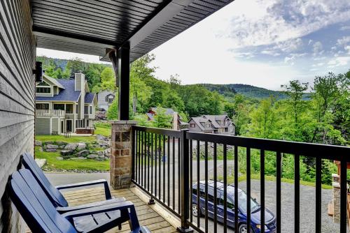 balcon/terasă, Chalet 04 Chemin Blanc by Les Chalets Alpins in Stoneham (QC)