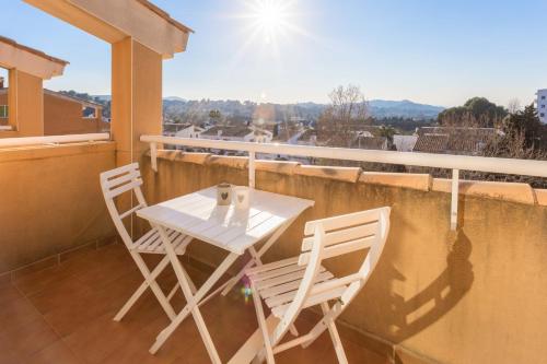 ระเบียง/ชานเรือน, Atico La Caleta in กาลาบลังกา