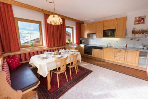 مطبخ, Appartement Alpina in Alpbach