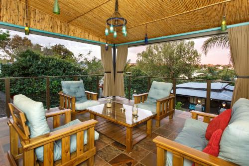 ระเบียง/ชานเรือน, ไมลส์ เบด แอนด์ เบรคฟาสต์ เกสต์เฮาส์ (Miles Bed and Breakfast Guest House) in โอ๊ตส์ฮอร์น