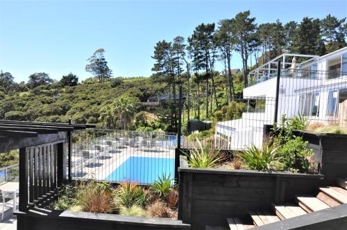 Swimming pool, The Condo at Palm Beach by Waiheke Unlimited in Waiheke Island