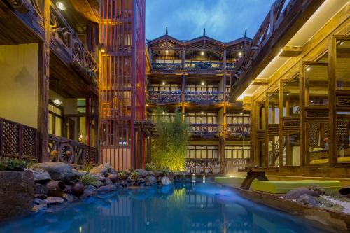 Floor plans, China Old Story Inns Lijiang Garden in Lijiang