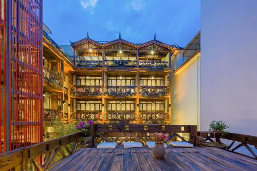 Vista, China Old Story Inns Lijiang Garden in Lijiang