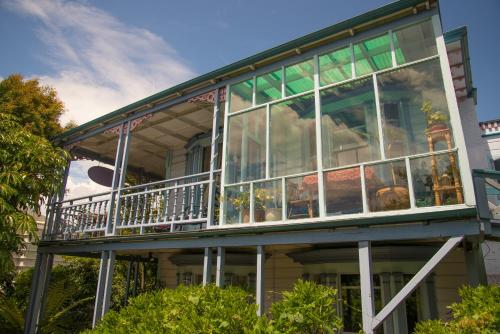 Varanda/terraço, The Palace Backpackers in Nelson