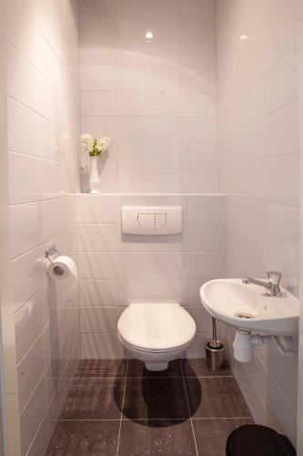 Bathroom, Hoeve Springendal Bungalow in Hezingen