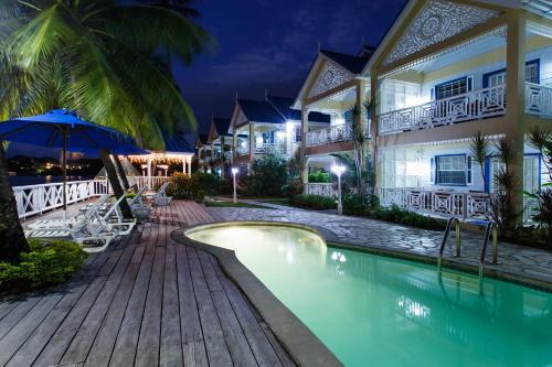 Pool, Villa Beach Cottages in Castries