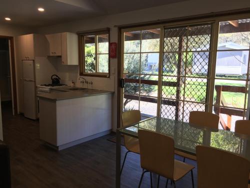 Mutfak, Cumberland River Holiday Park in Lorne