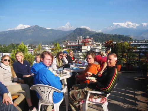Restaurant, Hotel Orchid in Pokhara