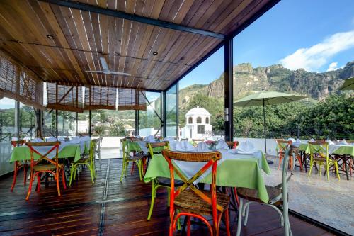 Étterem, Hotel Las Puertas de Tepoztlan in Tepoztlan