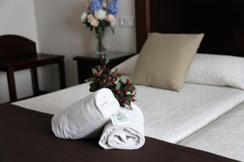 Double Room with Extra Bed with Terrace room in Arcos de Montemar