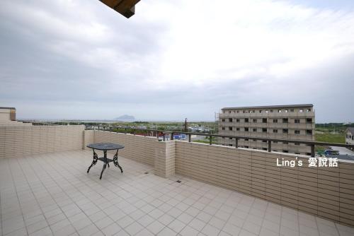Balcony/terrace, Lambo Stay Inn in Toucheng Township