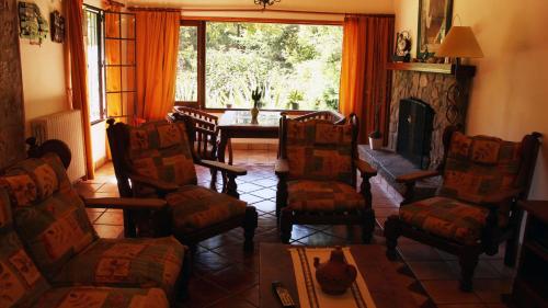 Koplietošanas atpūtas telpa ar TV, Terrazas de Cruz Chica. in La Cumbre