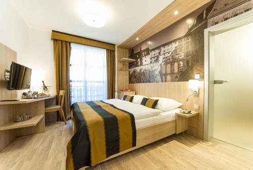 加爾尼城堡大橋飯店 (Garni hotel Castle Bridge) in 捷克克魯姆洛夫