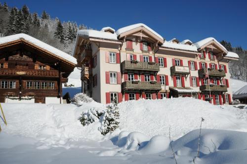 Historic Hotel du Pillon in Les Diablerets