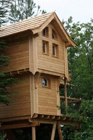 Tree House with Hot Tub