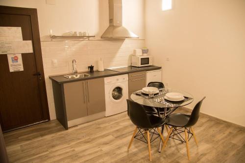 廚房, Estudios Rurales La Casa de Luis in 塞拉桑塔克鲁斯