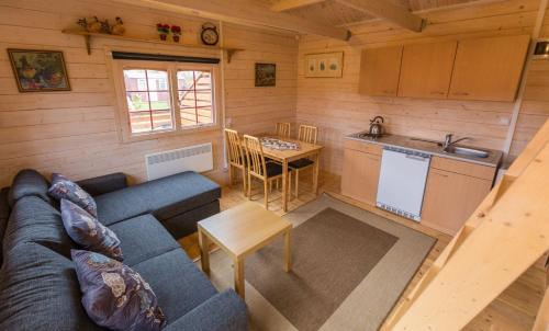 Kitchen, Stora Sandfell Rooms and Cottages in Egilstadir