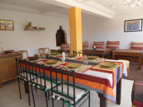 Restaurant, Gite Tigmi Azrur in Tabant Azilal
