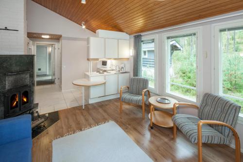 virtuve, Holiday Club Punkaharju Cottages in Kulenoinena