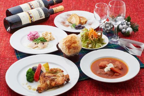 Jídlo a nápoje, Lake village donaludo Pension in Kitashiobara