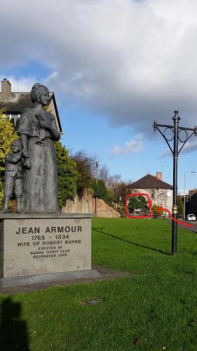 ทัศนียภาพภายนอกโรงแรม, Dumfries Central apartment in บาวเนส