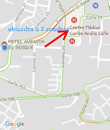 Hotel Avenida El Bosque in Floridablanca