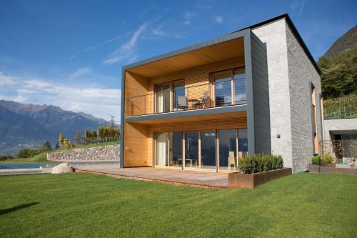Viesnīcas āriene, Romantik Chalet im Weingut Eichenstein in Sinigo