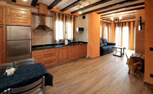 virtuve, Casa El Maguillo Jalón (Casa El Maguillo Jalon) in Jalón de Cameros