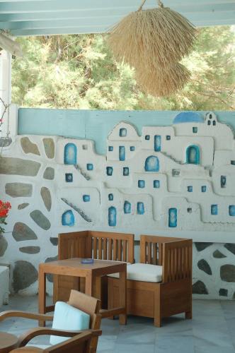 Krogs/atpūtas telpa, Hotel Paros in Paras sala
