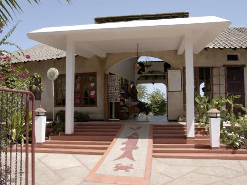 Entrance, Hotel Kadiandoumagne in Ziguinchor