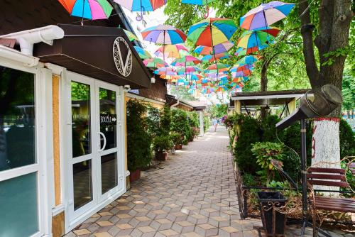 Étterem, Viktoriya Hotel in Svyatoshynskyj