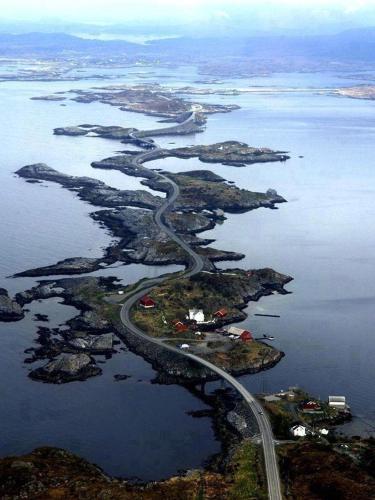 Leite Gard near Atlantic Road in Hustadvika Lyngstad