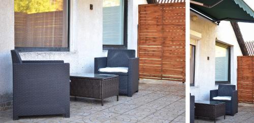 parveke/terassi, Gesztenyes Vendeghaz in Bükkszék 